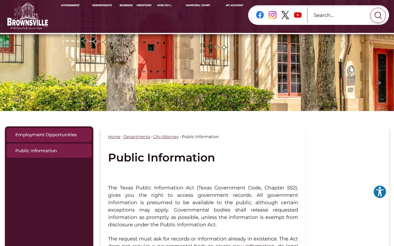 Brownsville Residents Directory