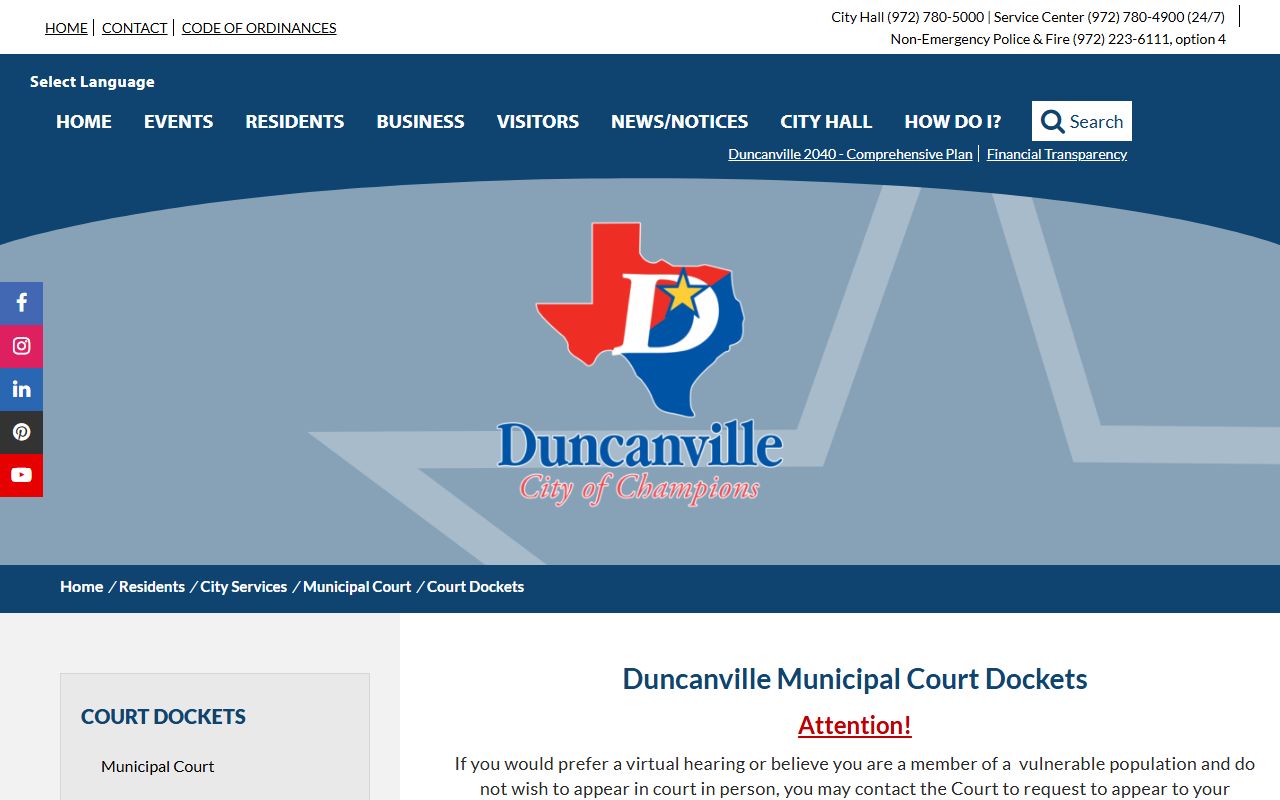 Duncanville Residents Directory