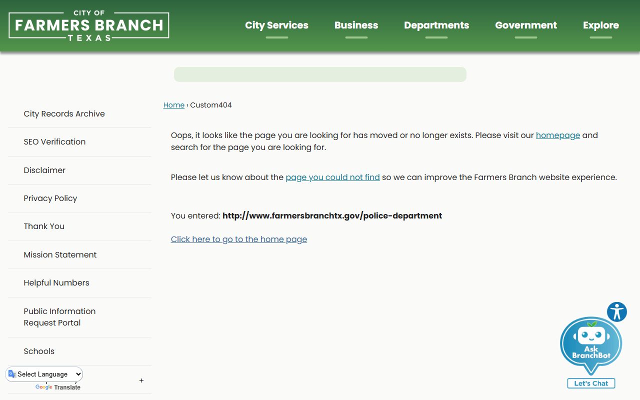 Farmers Branch Residents Directory