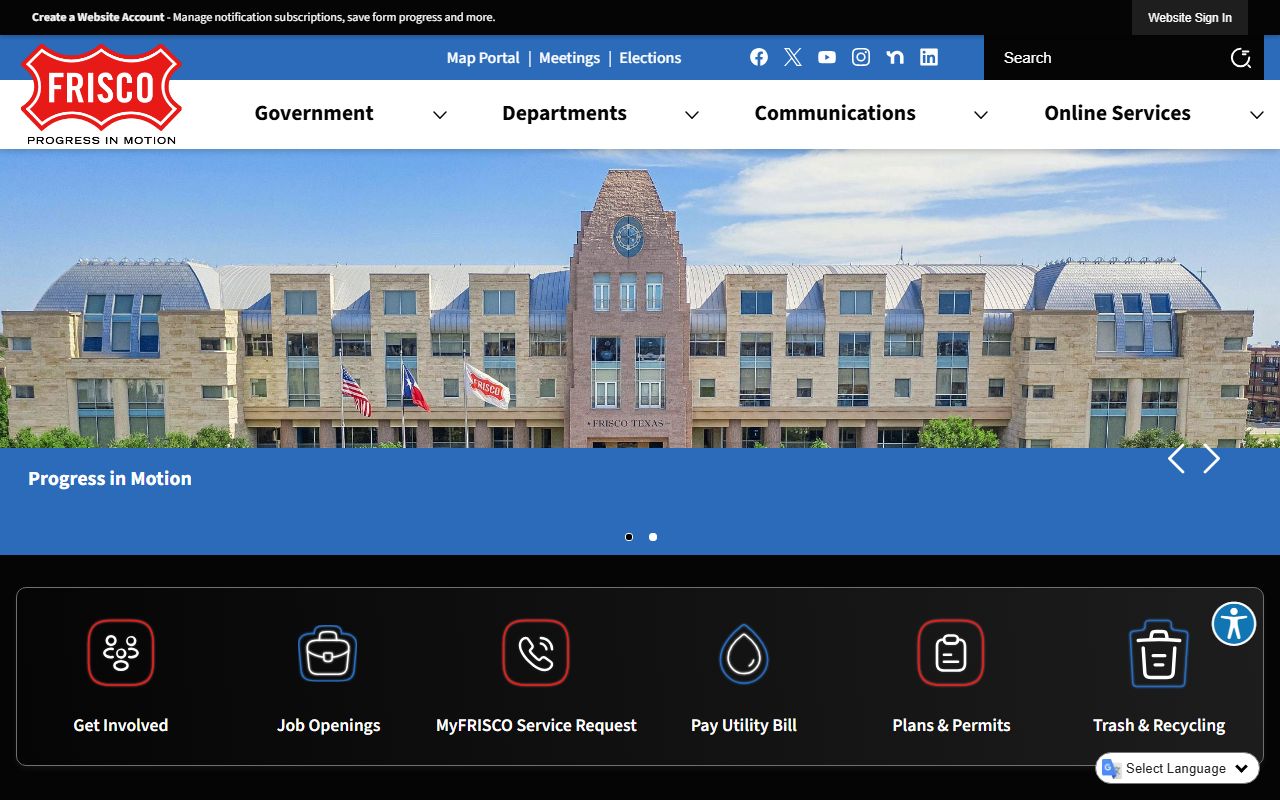 Frisco Residents Directory - Official city website portal