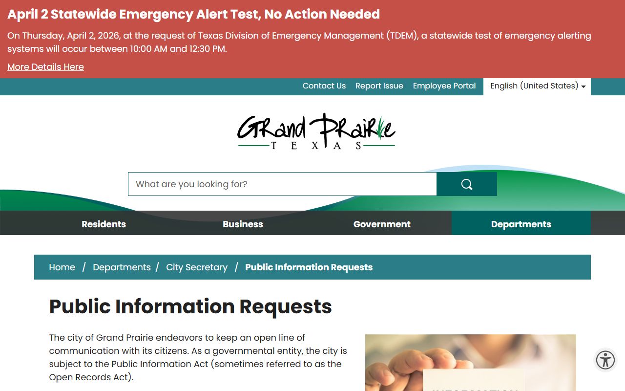 Grand Prairie Residents Directory