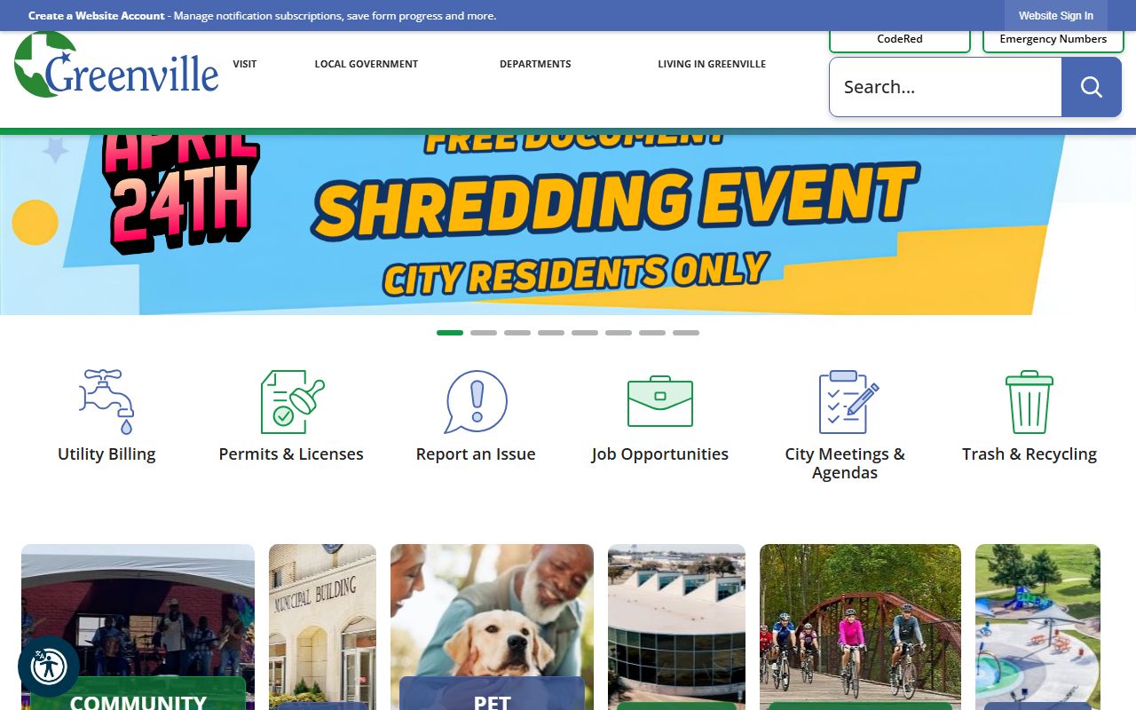 Greenville Residents Directory