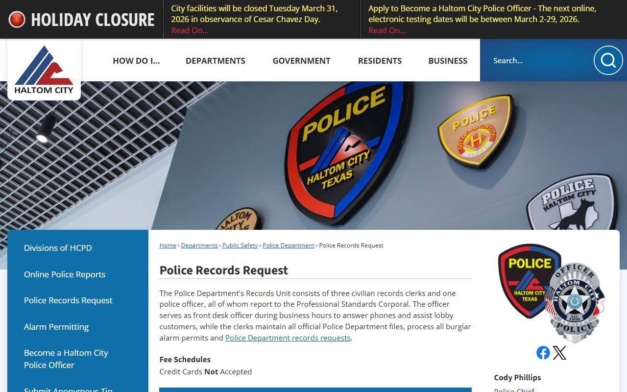 Haltom City Residents Directory