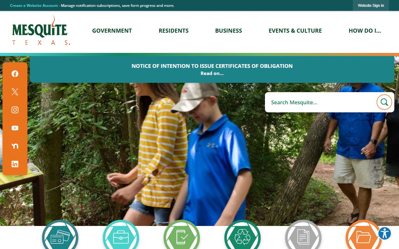 Mesquite Residents Directory - Official city website