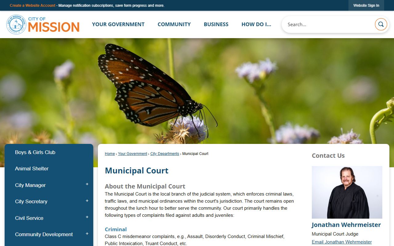 Mission Residents Directory