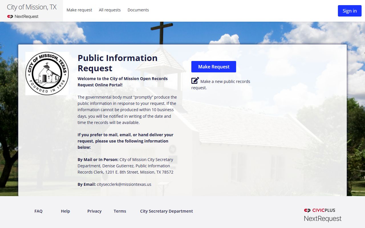 Mission Residents Directory