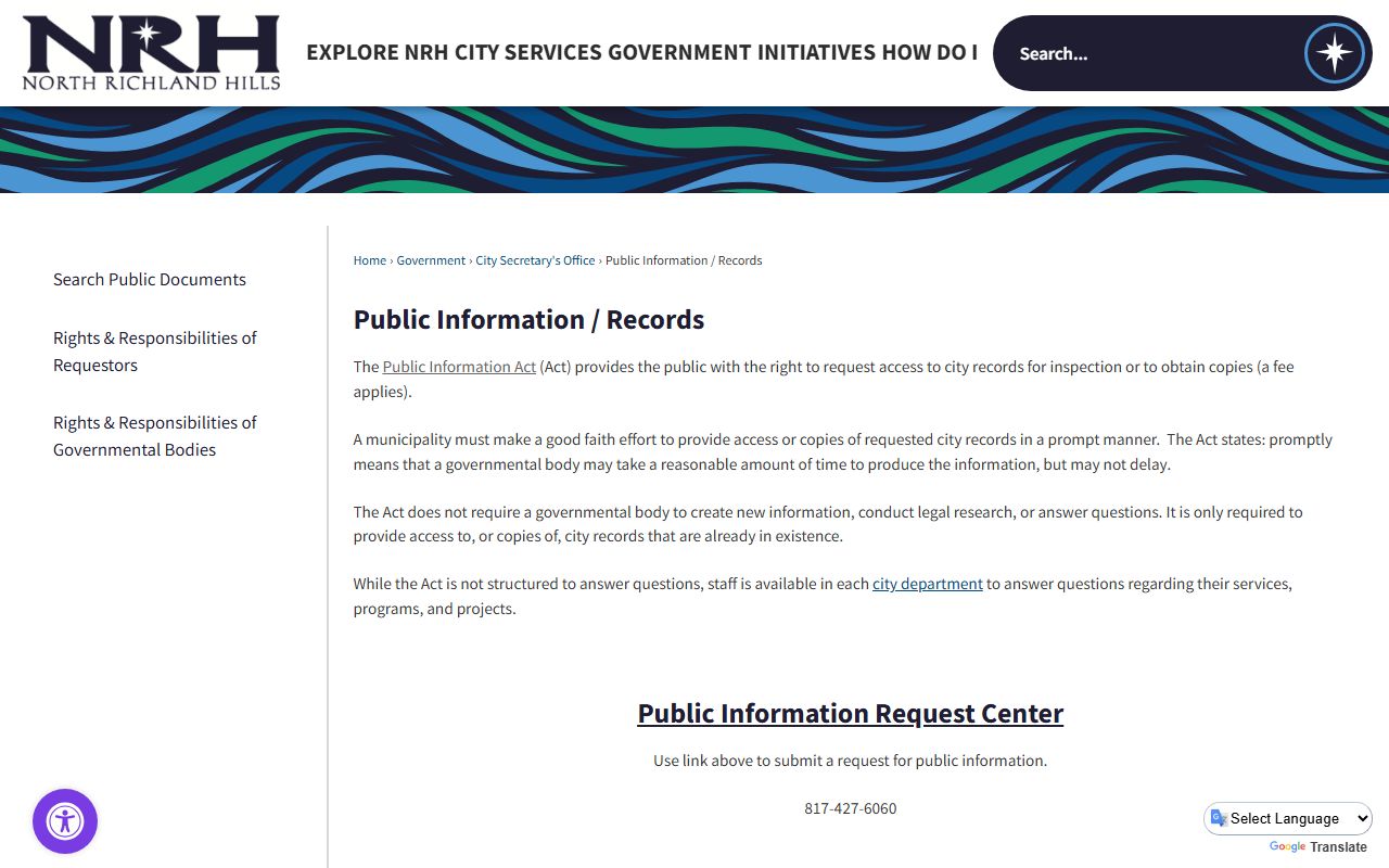 North Richland Hills Residents Directory