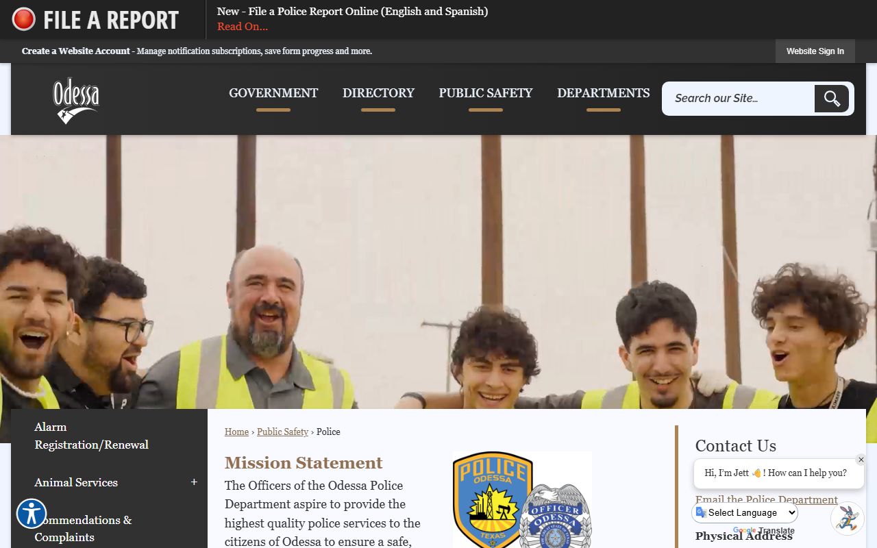 Odessa Residents Directory