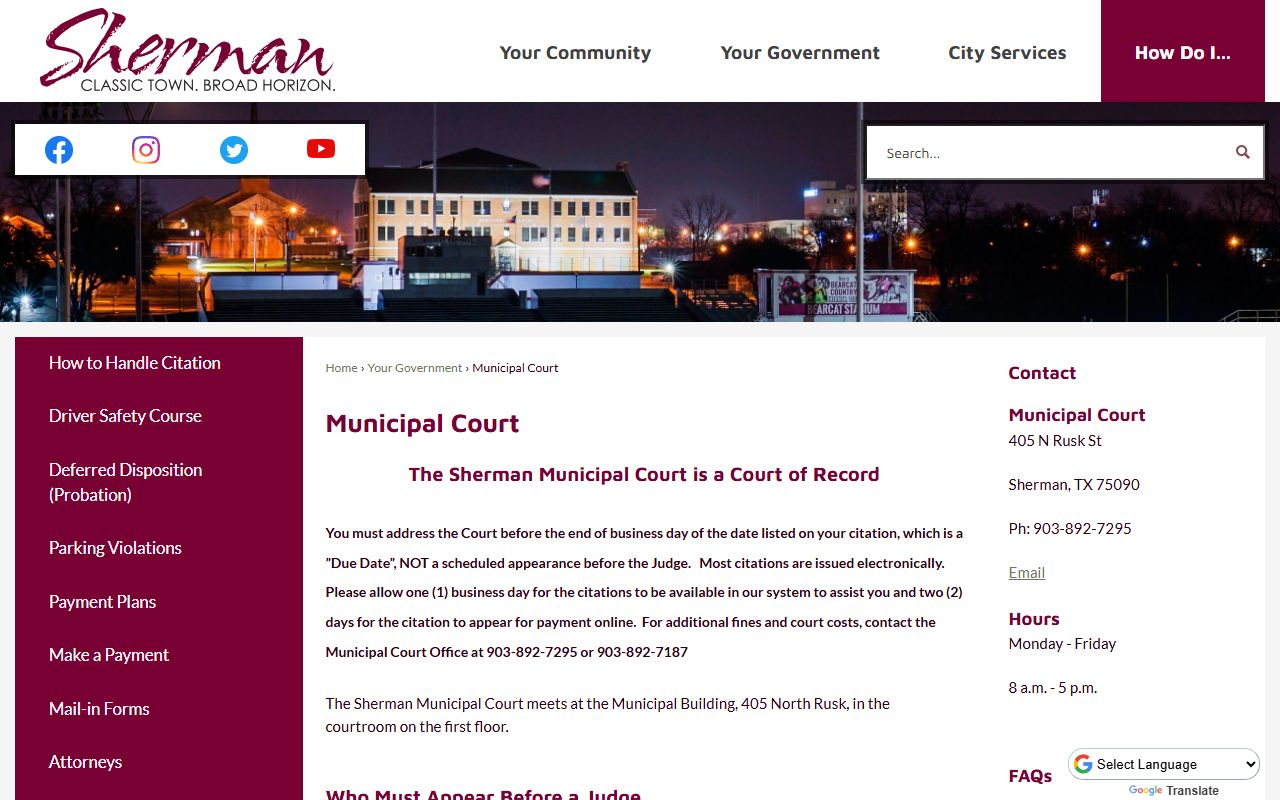 Sherman Residents Directory