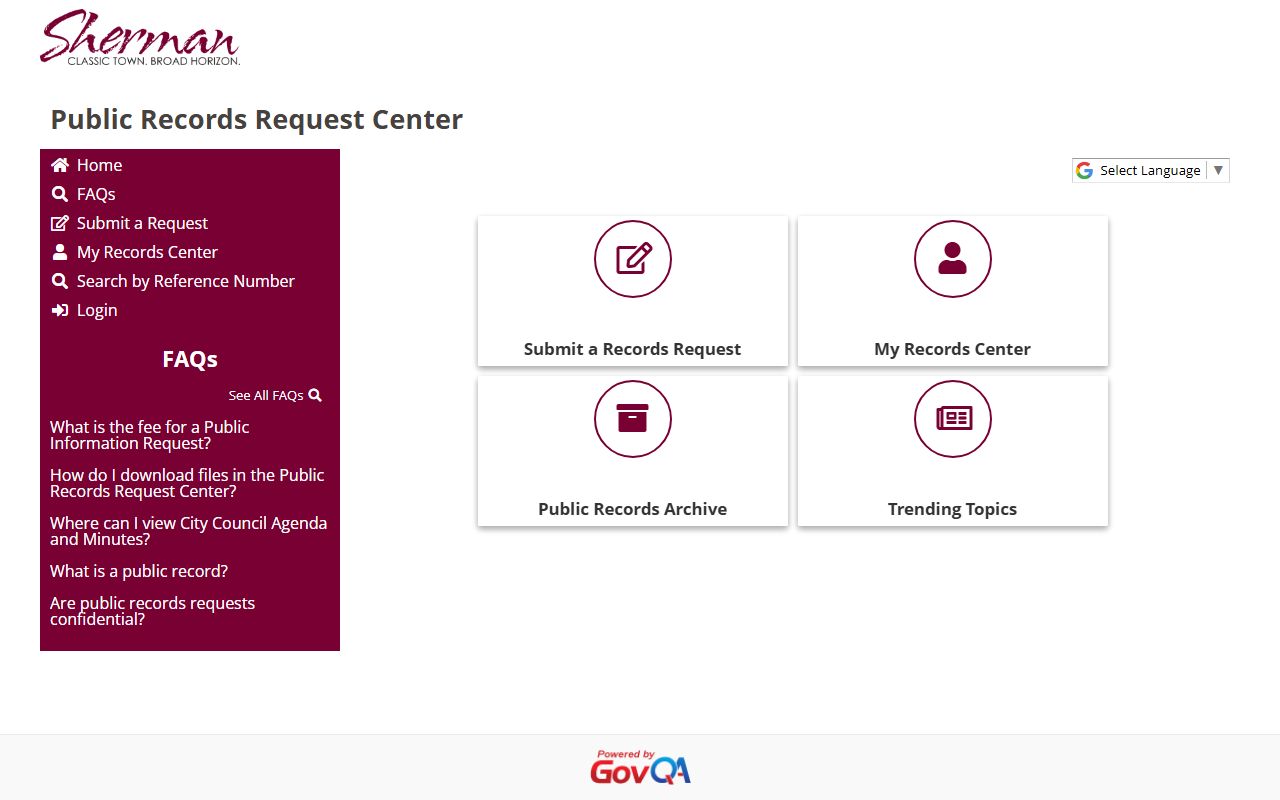 Sherman Residents Directory