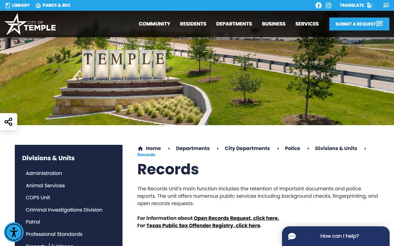 Temple Residents Directory