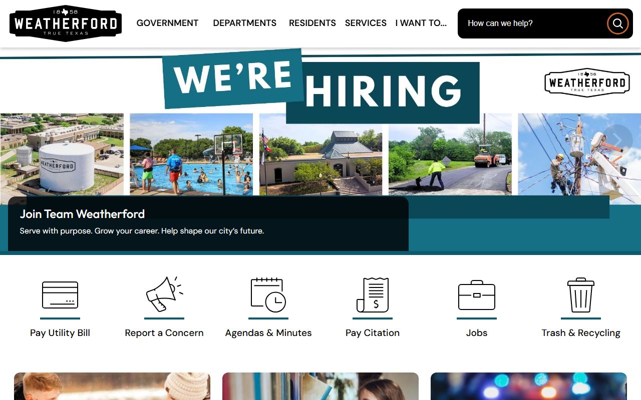 Weatherford Residents Directory