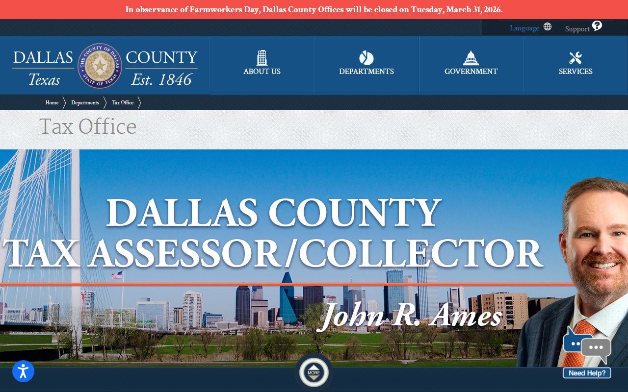 Dallas County Tax Assessor residents directory property tax
