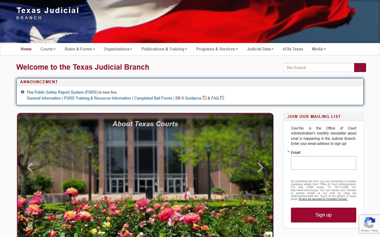Texas Residents Directory - Texas Judicial Branch Court Records